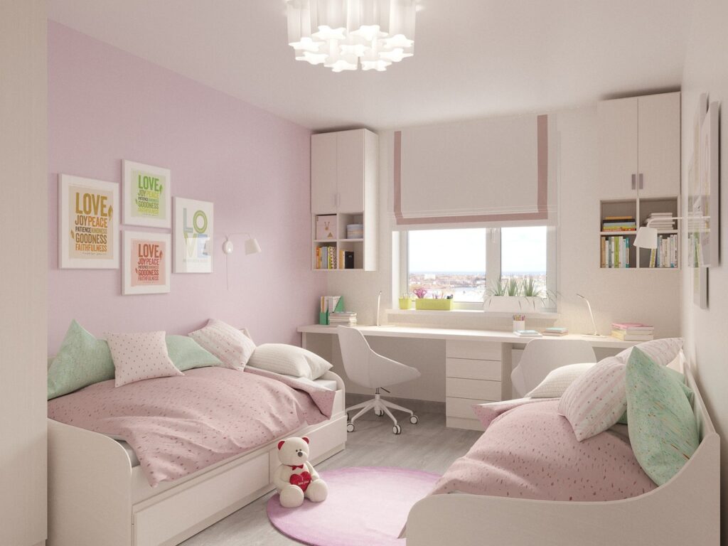 ¿1 o 2 habitaciones?¿Qué es mejor para los niños?
