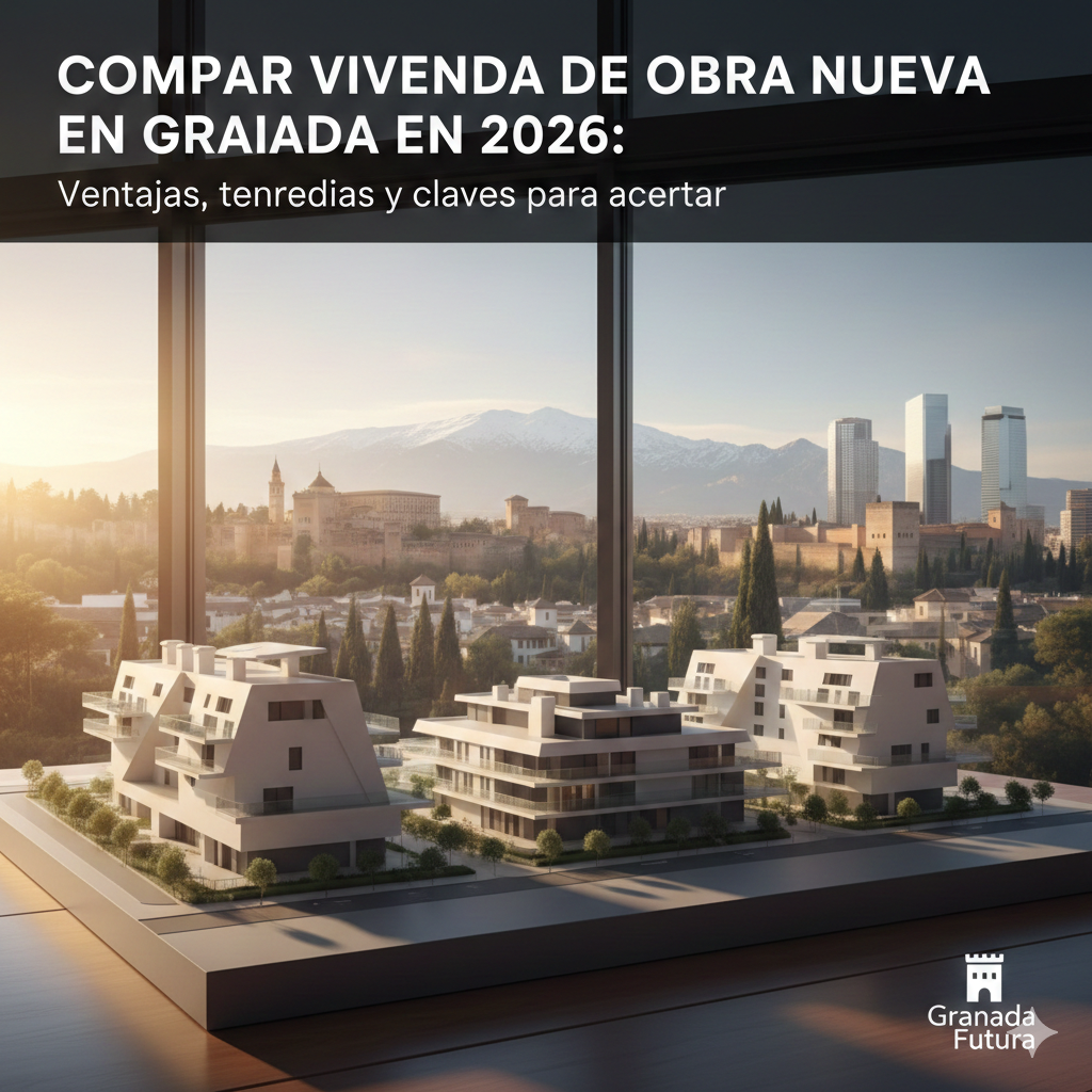 Promoción de obra nueva en Granada con viviendas eficientes